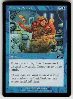 Frantic Search 32 Common Urza's Legacy Magic: The Gathering Near Mint - Image 1