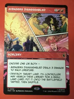 MTG: MARVEL SUPER HEROES, AVENGERS DISASSEMBLED, 0302, RARE, REGULAR, MSH - Image 1