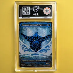 2025 MAGIC THE GATHERING AANG AND LA OCEAN'S FURY/AANG, SWIFT SAVIOR. ACE 10 GM - Image 4