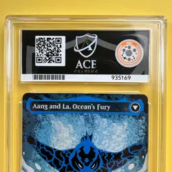 2025 MAGIC THE GATHERING AANG AND LA OCEAN'S FURY/AANG, SWIFT SAVIOR. ACE 10 GM - Image 5