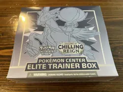 Pokemon TCG Pokemon Center Chilling Reign Elite Trainer Box Pair Sealed - Image 3