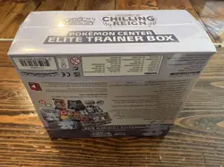 Pokemon TCG Pokemon Center Chilling Reign Elite Trainer Box Pair Sealed - Image 4