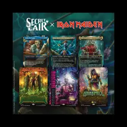 MTG Magic The Gathering Secret Lair Iron Maiden Eddie Unchained Sealed - Image 1