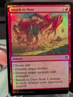 Smash to Dust 144 Common Dominaria United Magic: The Gathering Foil Near Mint - Image 1