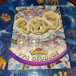 1999 Pokemon Topps #74 Geodude - Image 1