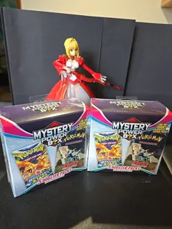 (2) POKEMON Mystery Power Box - 10 Booster Packs - SEALED - Image 1