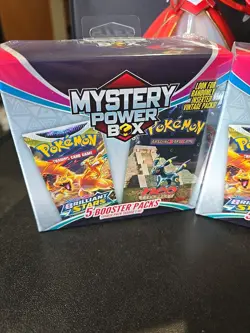 (2) POKEMON Mystery Power Box - 10 Booster Packs - SEALED - Image 2