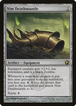 MTG [SOM-188 LP] Nim Deathmantle - Image 1