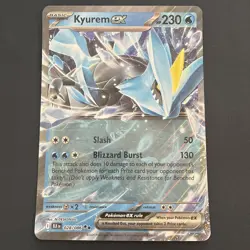 Kyurem ex 028/086 SV: Black Bolt JUMBO/OVERSIZED Promo Pokemon Card - Image 1