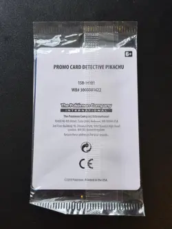Detective Pikachu - (Stamped) Sealed SM190 Holo Promo Sun Moon Promo Pokemon NM - Image 2