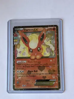 Pokemon TCG Flareon EX RC6/RC32 Radiant Collection Ultra Rare - Image 1