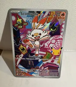 Pokemon TCG Scorbunny 053 Collection 2026 Holo Promo EN Basic HP 70 - Image 1