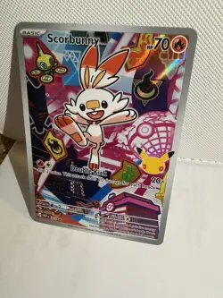 Pokemon TCG Scorbunny 053 Collection 2026 Holo Promo EN Basic HP 70 - Image 3