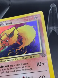 Flareon 03/64 Jungle Holo Pokemon TCG - Image 4