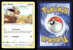 Eevee 125/203 Evolving Skies LP Pokemon - Image 3
