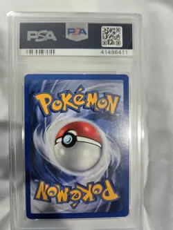 Pokemon Yanma Neo Discovery Unlimited Edition Holo Rare 17 PSA 9 Mint - Image 2