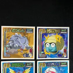 Pokemon sticker seal amada Nintendo 6sets lots 1998 "NM~EX" _3 - Image 2