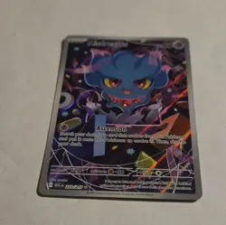 Nintendo Misdreavus 233/217 Ascended Heroes Illus Rare Full Art Holo ENG 60HP - Image 4