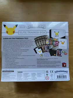 Pokemon Celebrations Elite Trainer Box 25th Anniversary Sealed - See desc. - Image 4