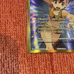 Pokemon TCG Evolutions Ultra Holo Full Art Trainer Misty's Determination #108 NM - Image 4