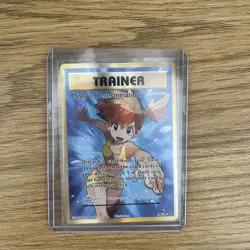 Pokemon TCG Evolutions Ultra Holo Full Art Trainer Misty's Determination #108 - Image 5