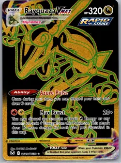Rayquaza VMAX TG29/TG30 Secret Rare Silver Tempest Trainer Gallery Pokemon NM - Image 1