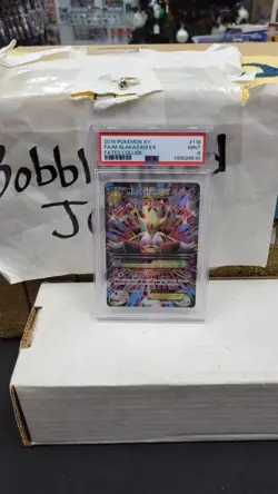 2016 M ALAKAZAM EX FULL ART FA XY FATES COLLIDE POKEMON PSA 9 MINT #118 - Image 1