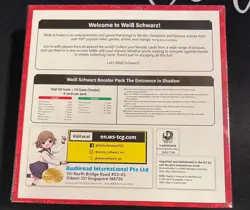Weiss Schwarz The Eminence In Shadow Booster Box English New Sealed 1st Ed. F2 - Image 2