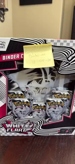 Pokemon TCG - Black Bolt & White Flare Binder Collection (Lot of 2), NEW/SEALED - Image 2