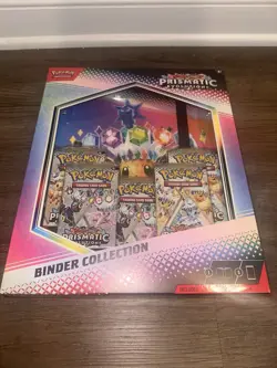 Pokemon TCG Scarlet & Violet Prismatic Evolutions Binder Collection New & Sealed - Image 1