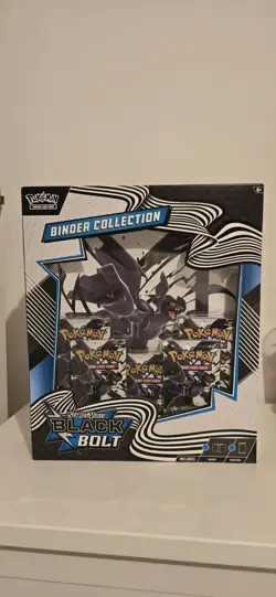 Pokemon Tcg Black Bolt Binder Collection - Image 1