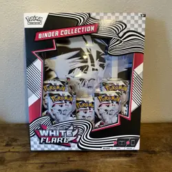 Pokemon TCG Scarlet & Violet White Flare Binder Collection BRAND NEW SEALED - Image 1