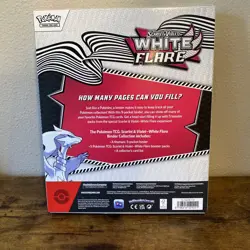 Pokemon TCG Scarlet & Violet White Flare Binder Collection BRAND NEW SEALED - Image 2