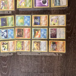 Huge 121 Pokemon Card Collection Binder Lot Vintage Mid Era WOTC First Edition - Image 2