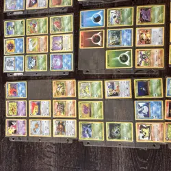 Huge 121 Pokemon Card Collection Binder Lot Vintage Mid Era WOTC First Edition - Image 3