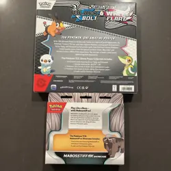Pokemon Black Bolt & White Flare Binder Unova Poster Collection & Mabostiff Box - Image 2