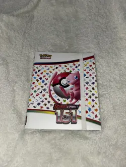 Pokemon TCG: Scarlet And Violet Pokemon 151 Binder Collection Binder Mew- Used - Image 1