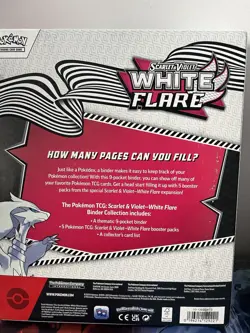 Pokemon TCG White Flare Binder Collection Sealed - Image 2