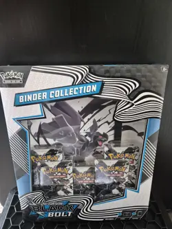 Pokemon TCG: Black Bolt Binder Collection - New & Sealed - Image 1