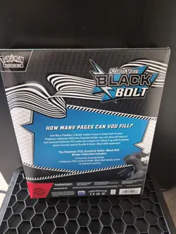 Pokemon TCG: Black Bolt Binder Collection - New & Sealed - Image 2