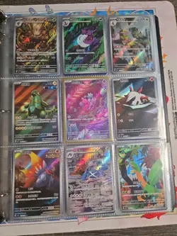 180 Pokemon Card Lot V VMAX EX Full Art Holo Rare GX SR Binder Collection - Image 3