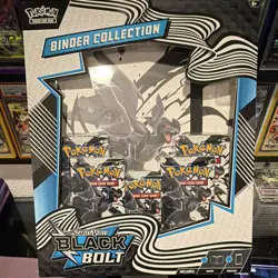Pokemon TCG Binder Collection - Scarlet & Violet Black Bolt Binder - Image 1