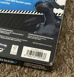 Pokemon TCG Scarlet & Violet Black Bolt Binder Collection Box Factory Sealed - Image 3