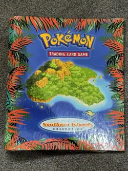 Southern Islands Promo Collection Binder + Original Box EMPTY 2000 WOTC Pokemon - Image 2