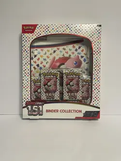 Pokemon TCG Scarlet & Violet 151 - Binder Collection: 4 Packs & Binder - Sealed 820650853142 - Image 1