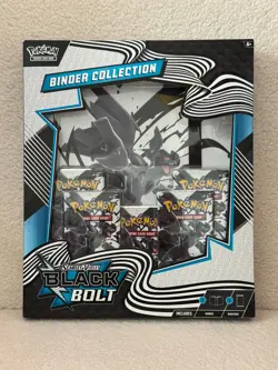 Pokemon TCG - Binder Collection Box Black Bolt - SEALED - Image 1