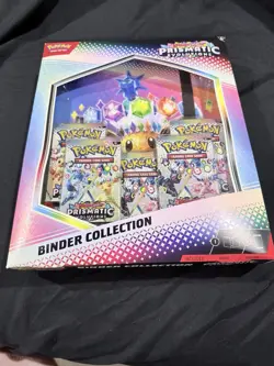 Pokemon Prismatic Evolutions Binder Collection W/ 2 Destined Rivals bundles - Image 2