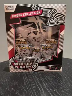Pokemon TCG Scarlet & Violet White Flare Binder Collection | NEW & SEALED - Image 1