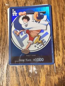 2026 One Piece Card Game X Dodgers Promo Don Card (Near Mint) - Image 1