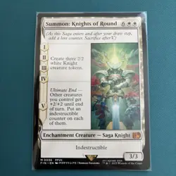 Summon: Knights of Round (FIN-036) - FINAL FANTASY - Magic The Gathering - Image 1